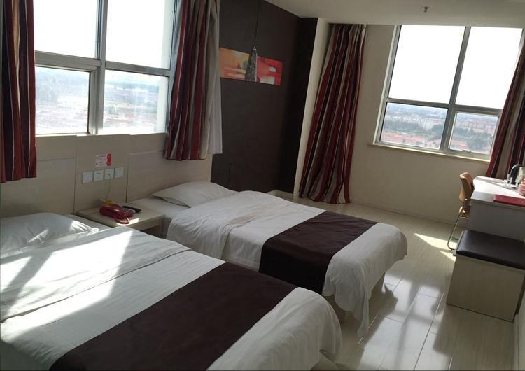 Thank Inn Chain Hotel Shandong Qingdao Laixi Nanjing Road Esterno foto